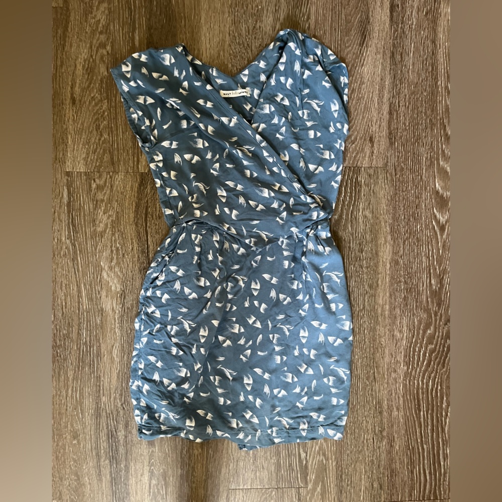 Many Bells Down short dress with sail boats size small